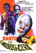 Pochette du film Santo en el Museo de Cera